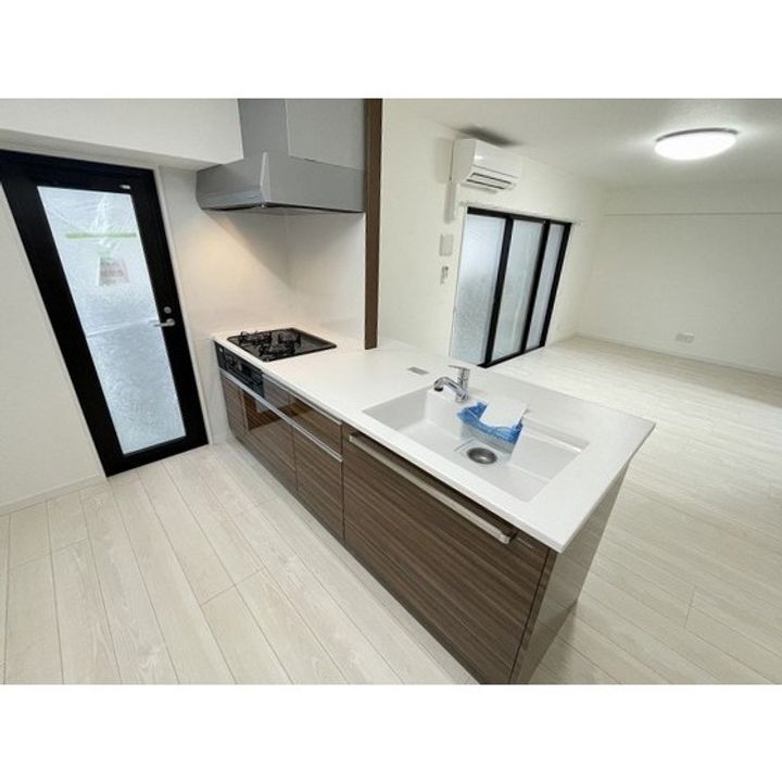 熊本県菊池郡菊陽町大字津久礼(マンション)の賃貸物件のキッチン