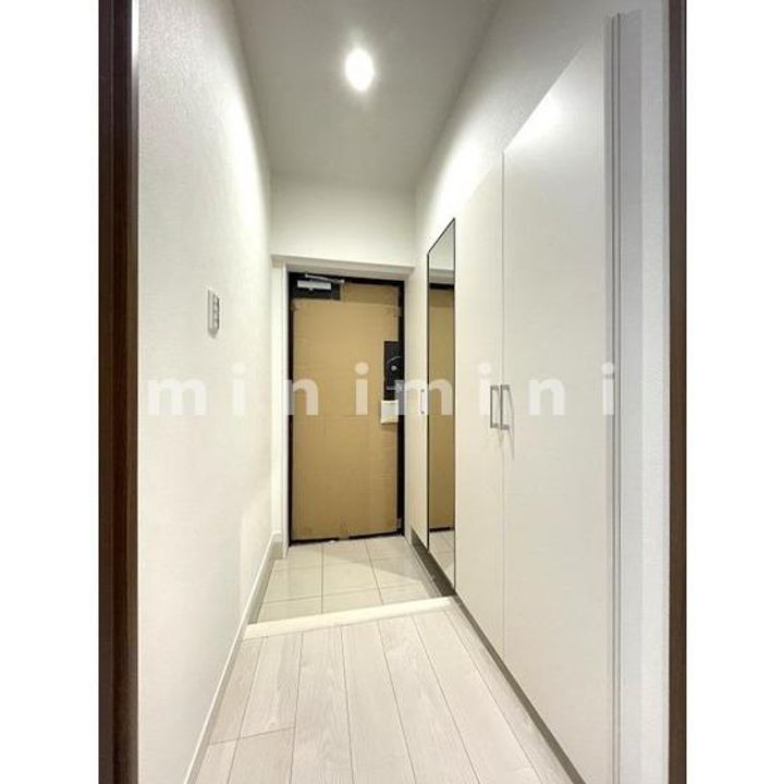 熊本県菊池郡菊陽町大字津久礼(マンション)の賃貸物件の玄関