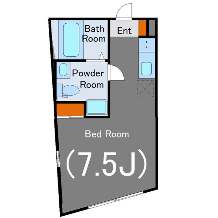プラティーク目黒洗足の間取り