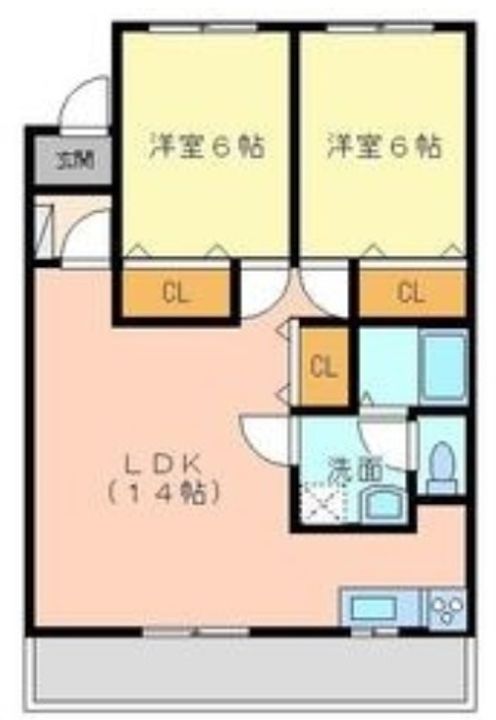 カーサIIIの間取り