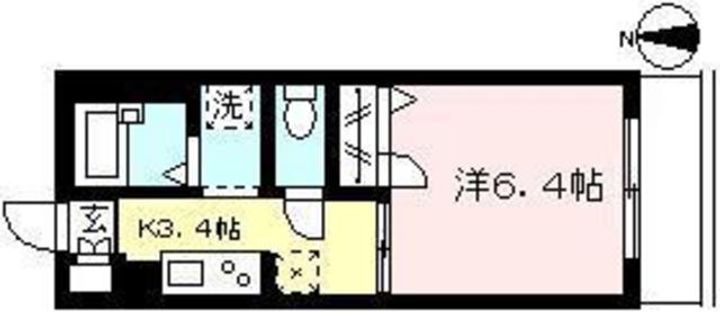 ビエナアート1(ワン)の間取り
