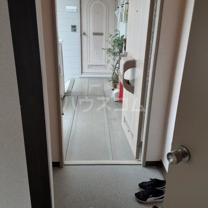 タウニー松尾Bの玄関