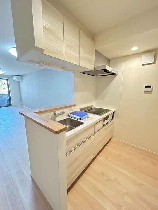 東京都日野市多摩平6(マンション)の賃貸物件のキッチン