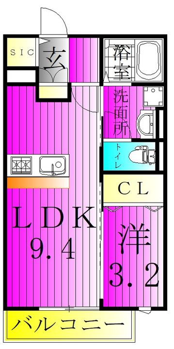 Shin Prana シンプラーナの間取り