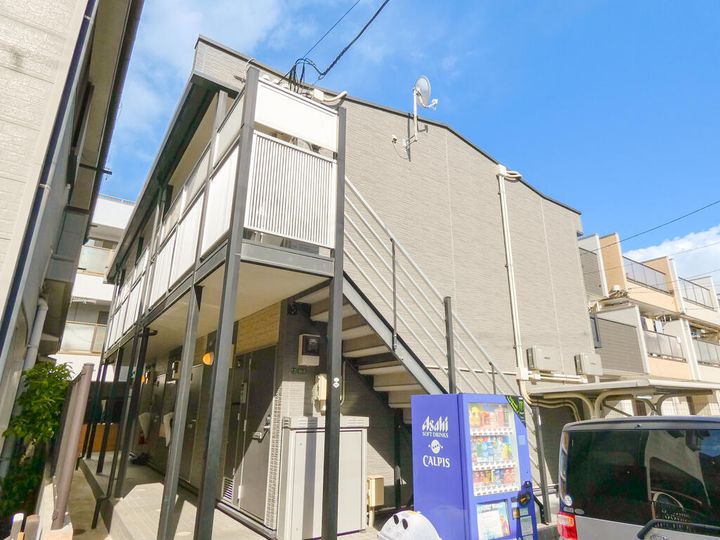 大阪府大阪市東淀川区豊里2の賃貸アパートの外観