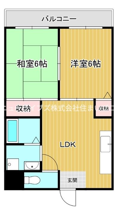 ラリーブコートの間取り