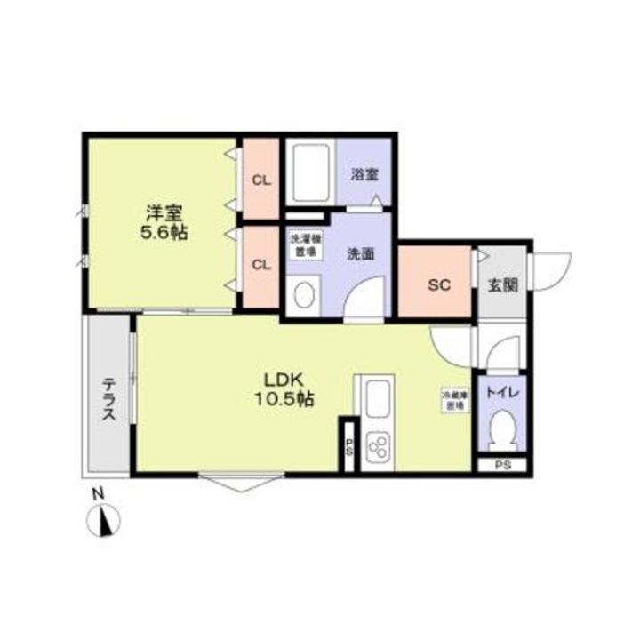 (仮称)川口市仲町1丁目計画の間取り