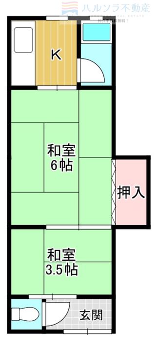 深水文化の間取り