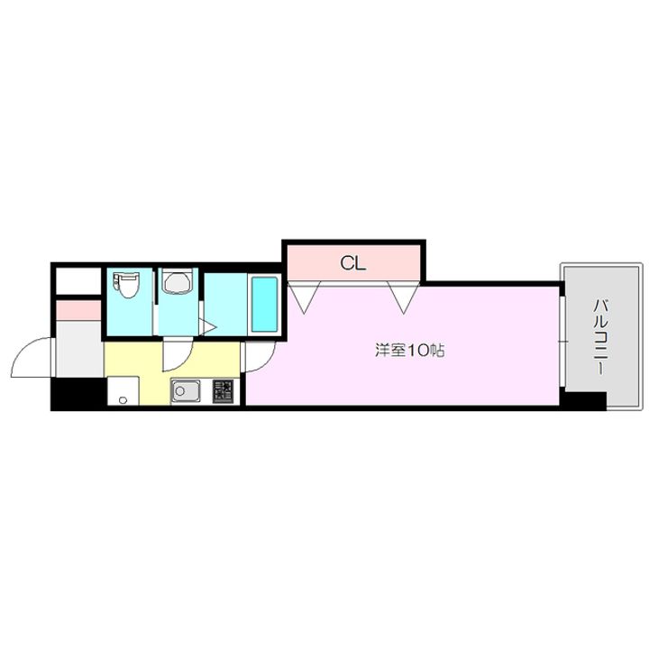 Luxe新大阪EAST2の間取り