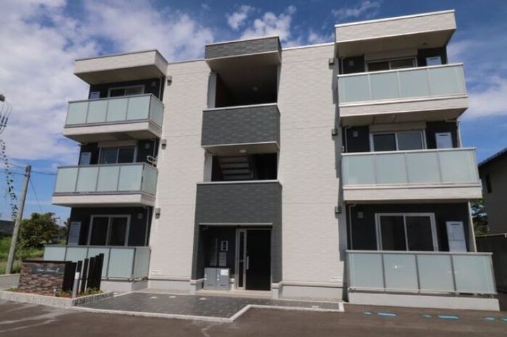 福島県福島市郷野目字宝来町(アパート)の賃貸物件の外観