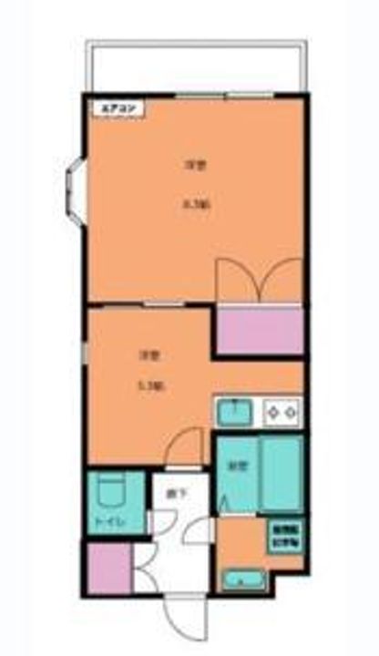 レストウィンドMの間取り