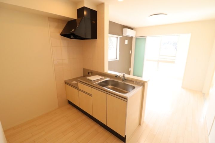 茨城県水戸市六反田町(アパート)の賃貸物件のキッチン