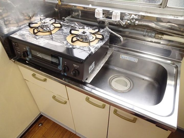 東京都渋谷区代々木4(アパート)の賃貸物件のキッチン