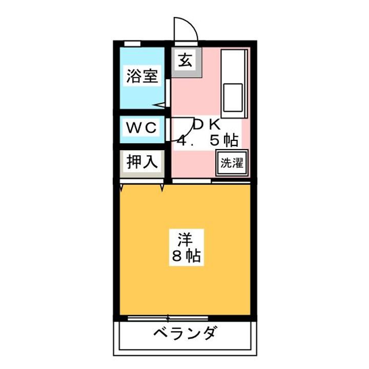 Y・Yシーサイドパレス壱番館の間取り