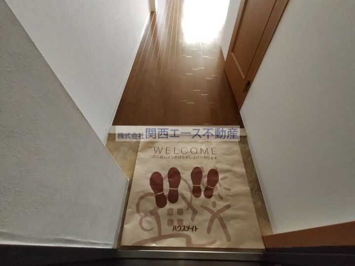 大阪府東大阪市本町(マンション)の賃貸物件の玄関