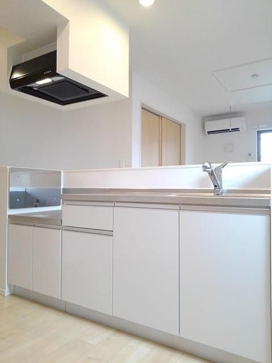 福島県福島市松川町字東長壇(アパート)の賃貸物件のキッチン