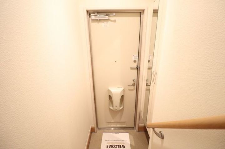 栃木県栃木市片柳町2(アパート)の賃貸物件の玄関