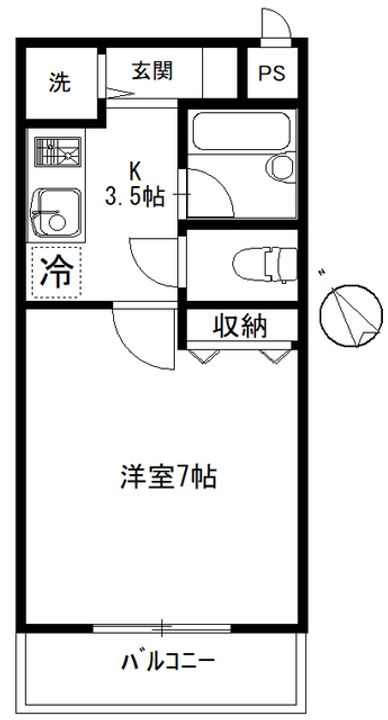ジェンティーレの間取り