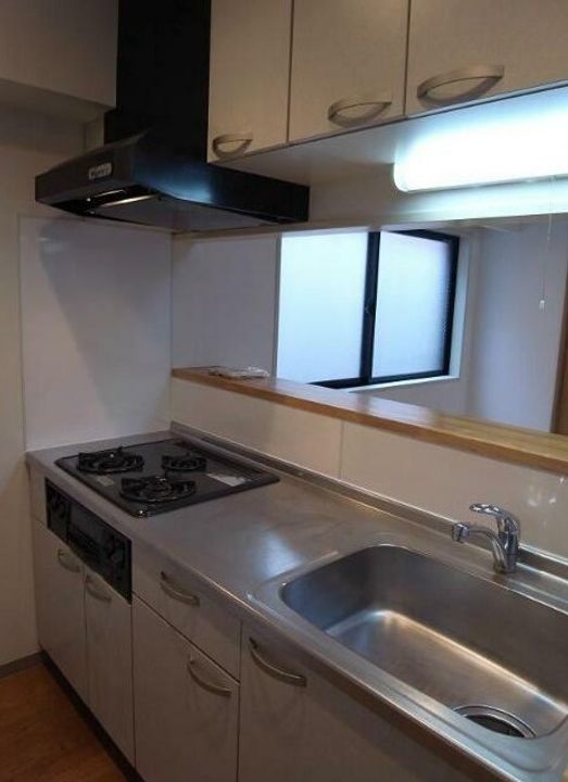 芝132金杉アパートメントのキッチン