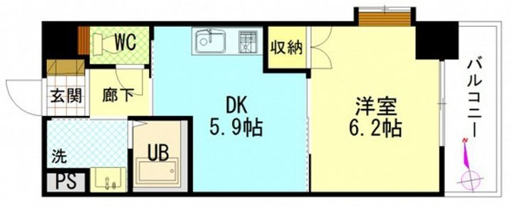 グローリの間取り