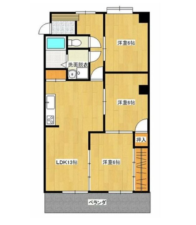 エミナンス弥富が丘 A棟の間取り