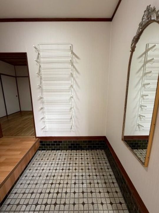 大阪府大阪市西成区松2(一戸建)の賃貸物件の玄関