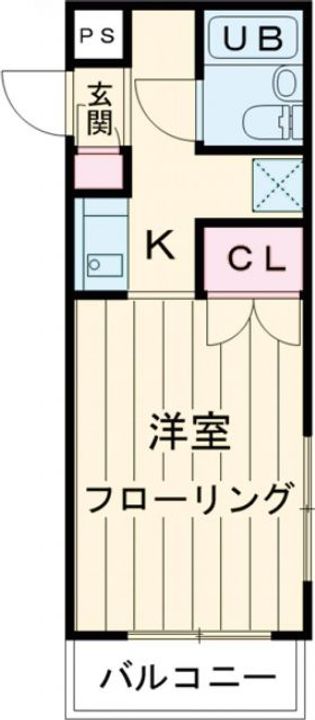スカイコート久我山の間取り