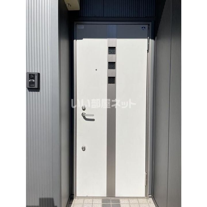 群馬県前橋市下新田町(アパート)の賃貸物件の玄関