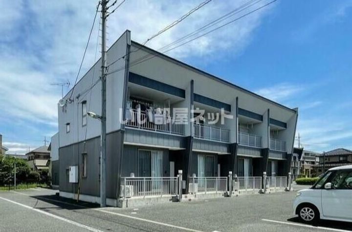 群馬県前橋市下新田町(アパート)の賃貸物件の外観