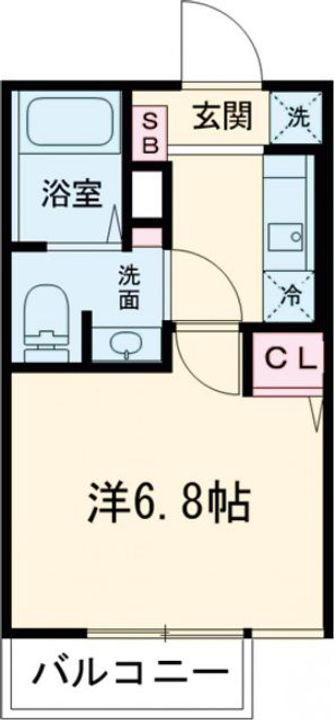 ベラフォレスタ上野毛の間取り