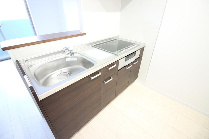 ハクゾウロッジングのキッチン