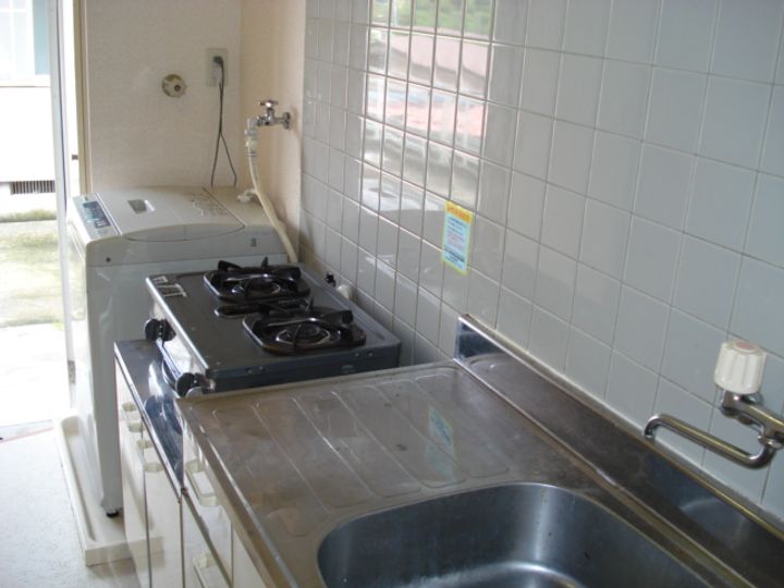 宮城県塩竈市赤坂(アパート)の賃貸物件のキッチン