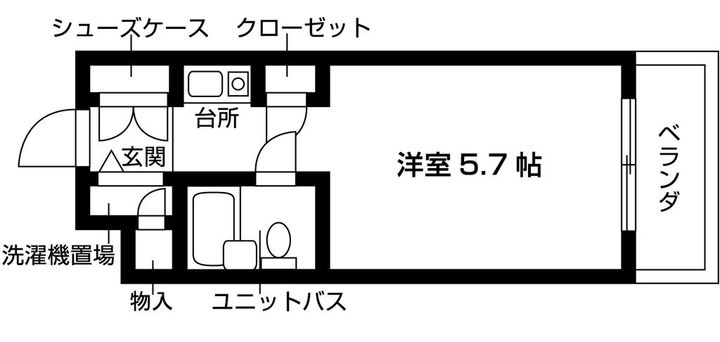 レスポワール世田谷上北沢IIIの間取り