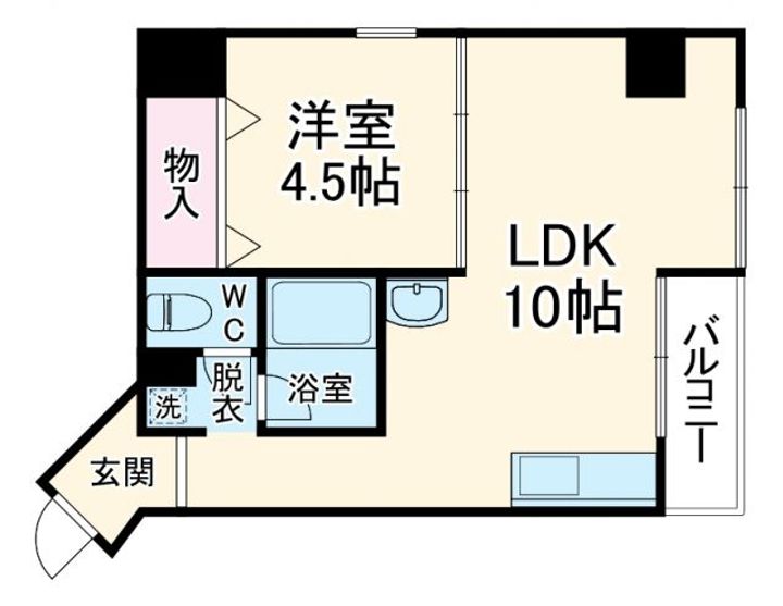 ウエストプラザ三越の間取り