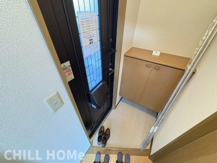 群馬県高崎市棟高町(アパート)の賃貸物件の玄関