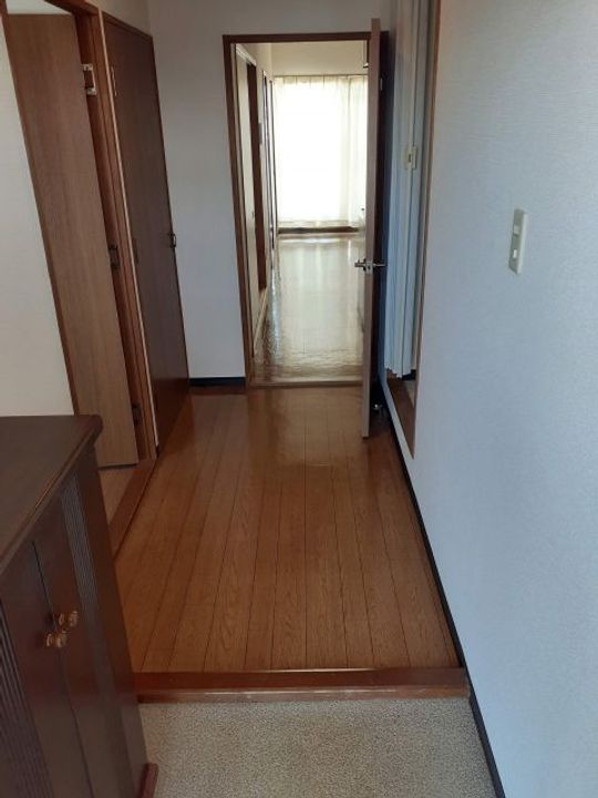 メゾンあおきIIの玄関