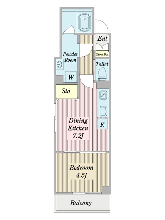リヤン原ノ町の間取り