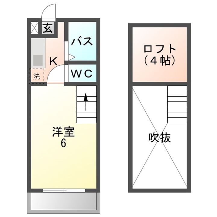 ルピナス1の間取り