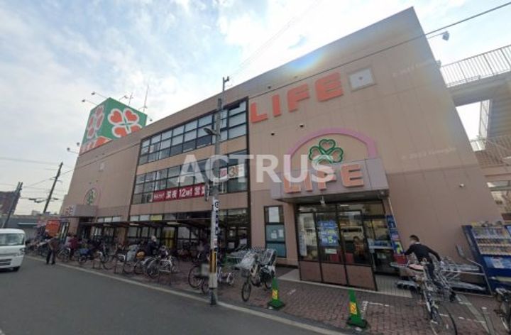 大阪府大阪市東住吉区杭全1(マンション)の賃貸物件の周辺