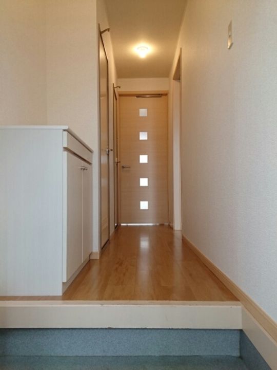 静岡県浜松市中央区飯田町(アパート)の賃貸物件の玄関