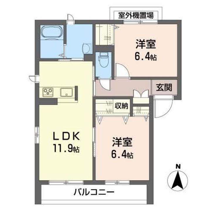 セントレアIIIの間取り