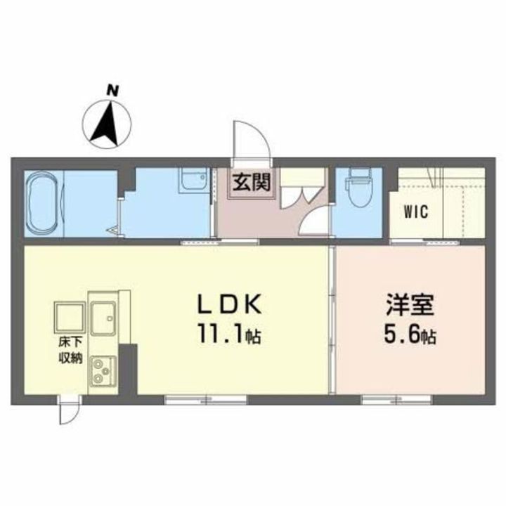 シャーメゾン SK SOUTHの間取り