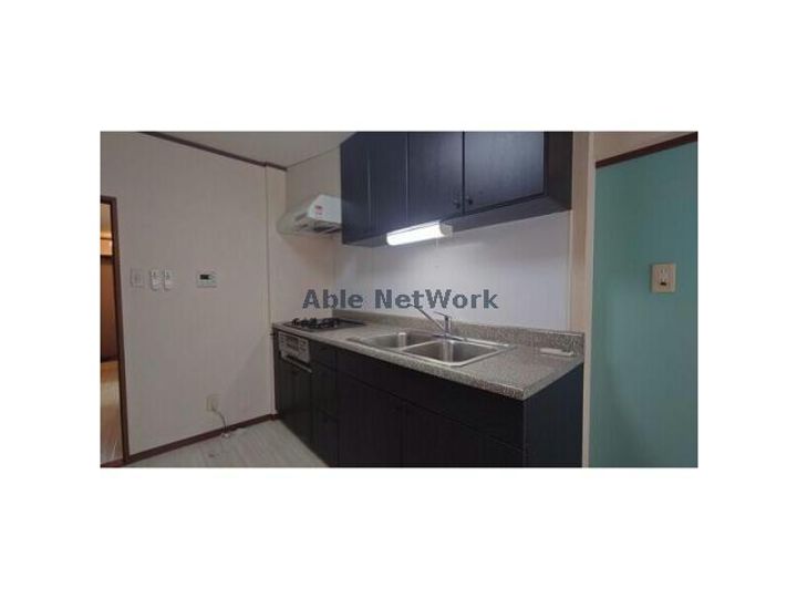 岐阜県岐阜市茜部菱野3(マンション)の賃貸物件のキッチン