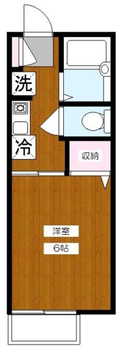 第5岸野ハイツの間取り