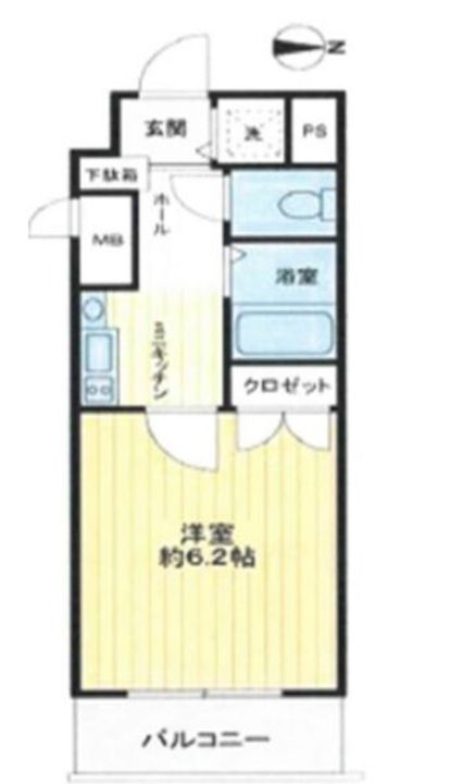 ランドマークシティ同心の間取り