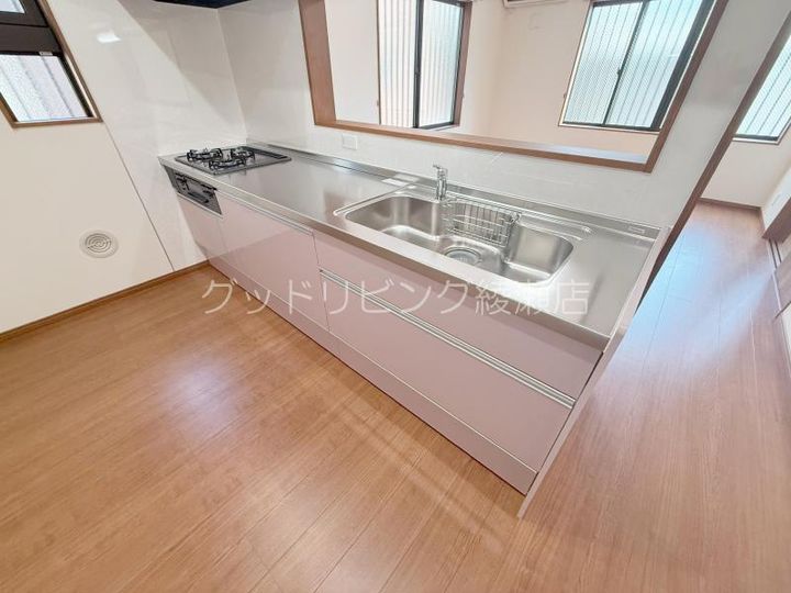 東京都足立区中央本町5(一戸建)の賃貸物件のキッチン