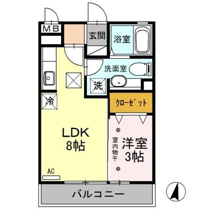 ルミエールの間取り