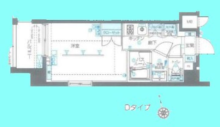 ZOOM品川南の間取り