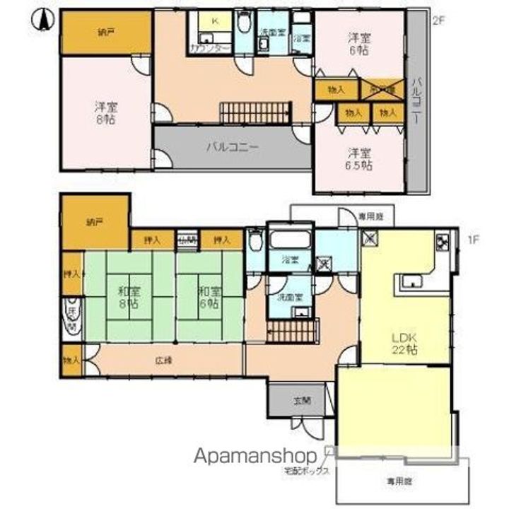群馬県太田市藤阿久町(一戸建)の賃貸物件の間取り