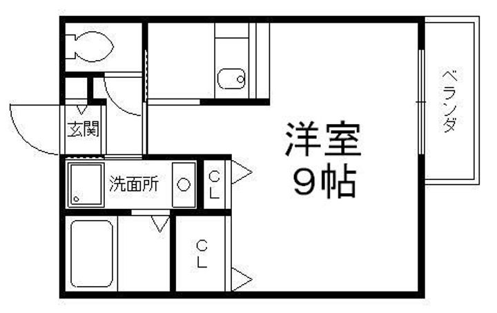 カーサエスペランサの間取り